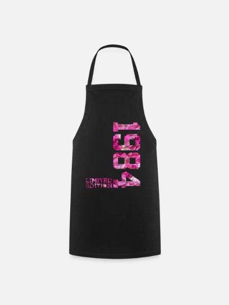 LIMITED EDITION 1984 PINK 42. GEBURTSTAG - Kochschürze - Schwarz