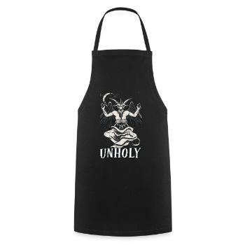 Baphomet Devil Tarot Card Occult Unholy Gothic - Kochschürze - Schwarz - Vorne - AI Model Male 185 dark (185cm)