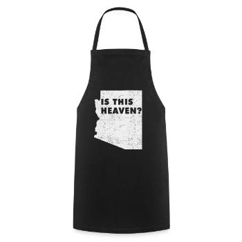 Carte terrestre Amérique État américain Accueil Paradis Arizona - Tablier de cuisine - noir - Devant - AI Model Male 185 dark (185cm)