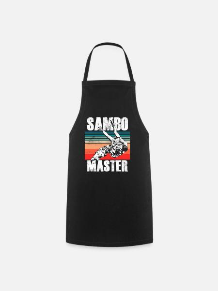 Sambo Master Martial Arts Martial Arts Training - Cooking Apron - black
