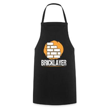 Mason MasonRy Craftsmen Brick - Cooking Apron - black - Front - AI Model Male 185 dark (185cm)