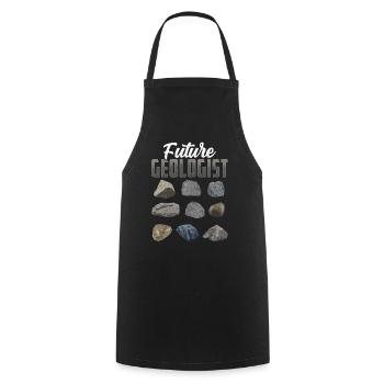 Future Geologist Geology Student Geology Profession - Cooking Apron - black - Front - AI Model Male 185 dark (185cm)