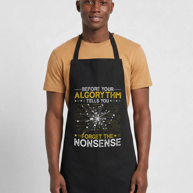 Programmeur d’algorithmes d’intelligence artificielle Tablier de cuisine
