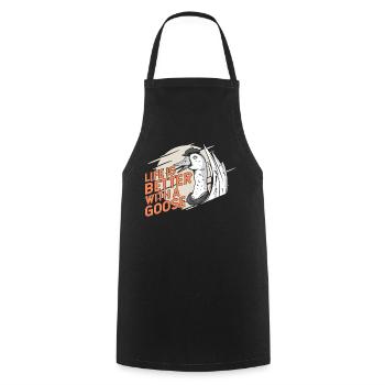 Life Is Better With A Goose Animal Geese - Cooking Apron - black - Front - AI Model Male 185 dark (185cm)