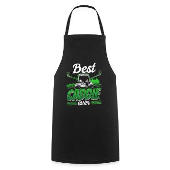 Best Golf Caddie Ever Golfer Golfer Golfing - Cooking Apron - black - Front - AI Model Male 185 dark (185cm)
