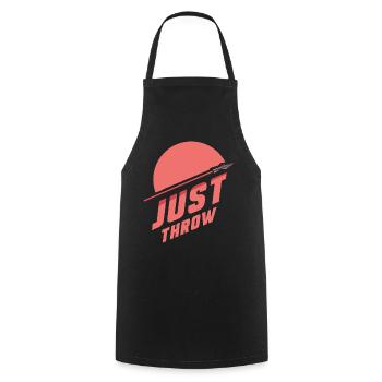 Simply throw javelin throw javelin thrower javelin throw - Cooking Apron - black - Front - AI Model Male 185 dark (185cm)