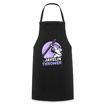 Javelin Throw Javelin Throw Javelin Throw - Cooking Apron - black - Front - AI Model Male 185 dark (185cm)