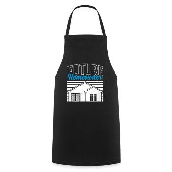 Future Homeowner Homeowner Landlord - Cooking Apron - black - Front - AI Model Male 185 dark (185cm)
