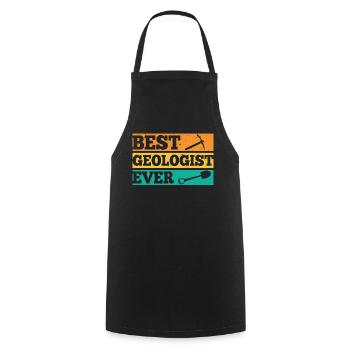 Bester Geologe Aller Zeiten Geologie Beruf - Kochschürze - Schwarz - Vorne - AI Model Male 185 dark (185cm)