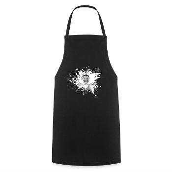 Cadeau de montagnes russes - Tablier de cuisine - noir - Devant - AI Model Male 185 dark (185cm)