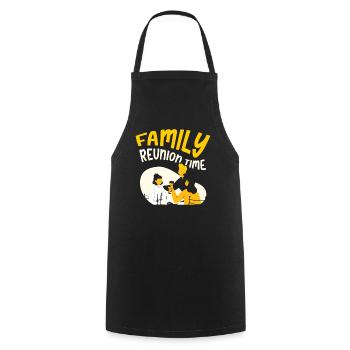 Family Reunion Team Family Süß - Cooking Apron - black - Front - AI Model Male 185 dark (185cm)