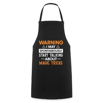 Magician Party Magic Tricks Performer Magician - Cooking Apron - black - Front - AI Model Male 185 dark (185cm)