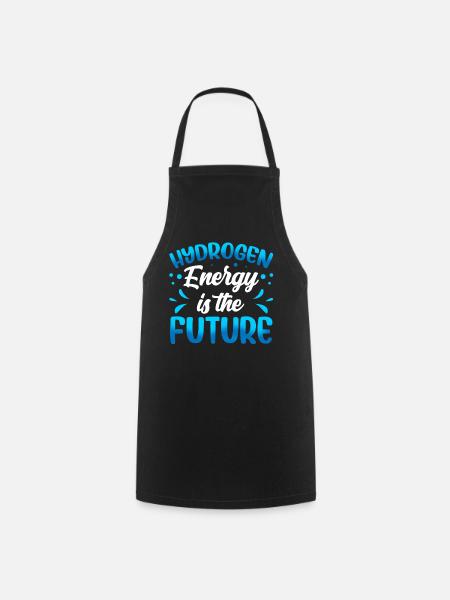 L’énergie de l’hydrogène est l’avenir de l’hydrogène - Tablier de cuisine - noir