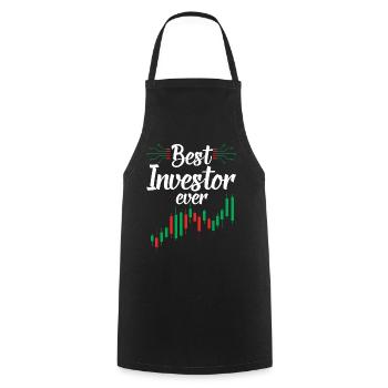 Bester Investor Aller Zeiten Investieren Anleger - Kochschürze - Schwarz - Vorne - AI Model Male 185 dark (185cm)