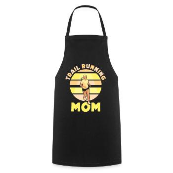 Trail Running Mama Runner Course de trail Running - Tablier de cuisine - noir - Devant - AI Model Male 185 dark (185cm)