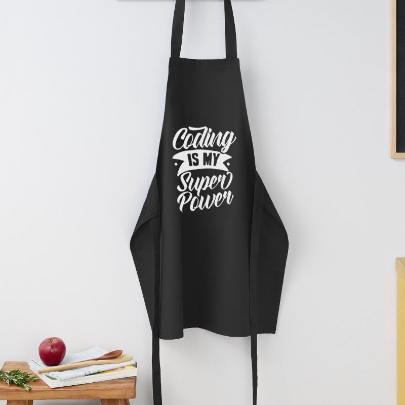 Le codage est mon programmeur de codeur super-puissant Tablier de cuisine