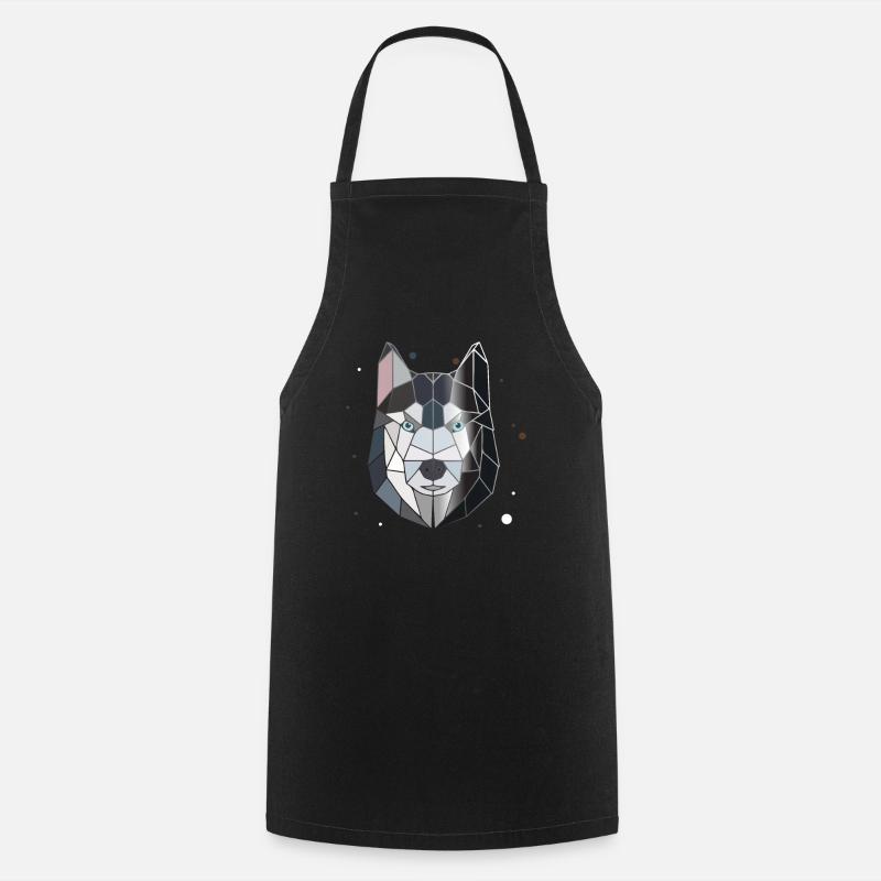 Husky Polygon - Kochschürze - Schwarz