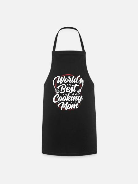 Beste Kochende Mutter Der Welt Koch Mama Kochen - Kochschürze - Schwarz