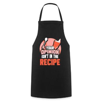 Your opinion is not included in the recipe Mama - Cooking Apron - black - Front - AI Model Male 185 dark (185cm)