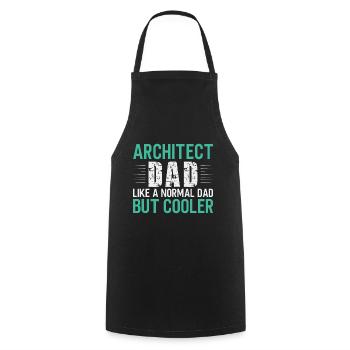 Architect Gift Profession Architecture Job Architect - Cooking Apron - black - Front - AI Model Male 185 dark (185cm)