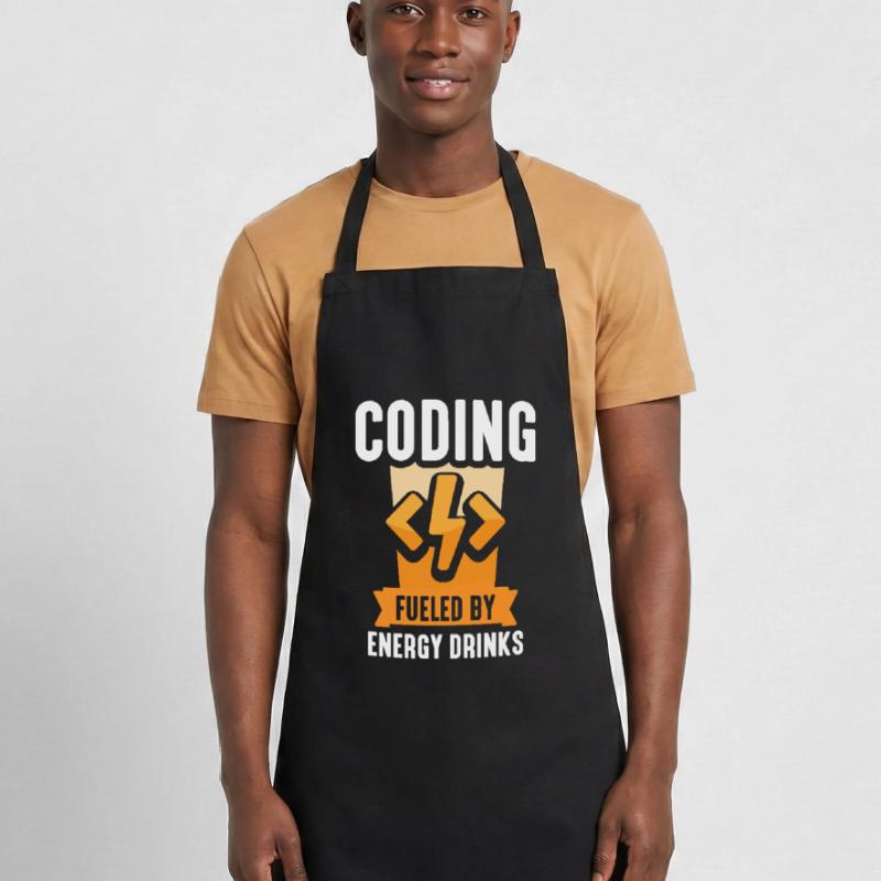 Programmieren Mit Energydrinks Coding Code Coder Kochschürze