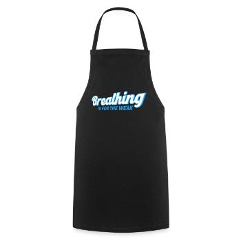 Schwimmen Geschenk Schwimmer Spruch Schwimmen - Kochschürze - Schwarz - Vorne - AI Model Male 185 dark (185cm)