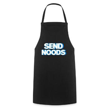 Ramen Noodle Lover Chopsticks Japanese Noodle - Cooking Apron - black - Front - AI Model Male 185 dark (185cm)
