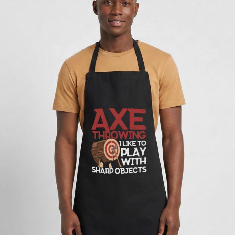 Axt Werfer Axt Werfen Axt Geschenk Kochschürze