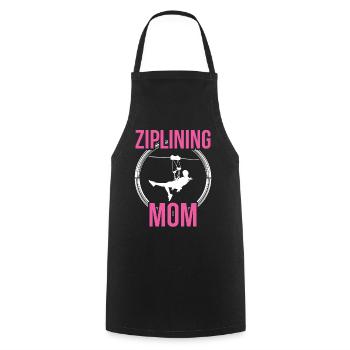 Tyrolienne Mama Sport Tyrolienne Tyrolienne Dictons - Tablier de cuisine - noir - Devant - AI Model Male 185 dark (185cm)