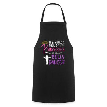Belly Dance Belly Dancer Dancing Dancer Gift - Cooking Apron - black - Front - AI Model Male 185 dark (185cm)