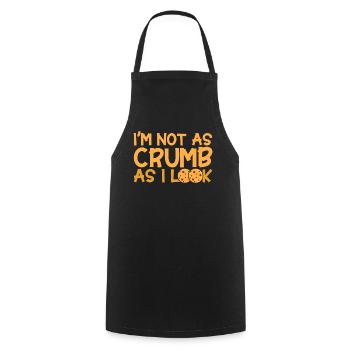 Bread Baking Gift Bakery Quote Baker - Cooking Apron - black - Front - AI Model Male 185 dark (185cm)
