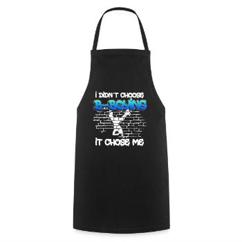 Breakdancing BBoy Breakdancer Break Dance Hip Hop - Cooking Apron - black - Front - AI Model Male 185 dark (185cm)
