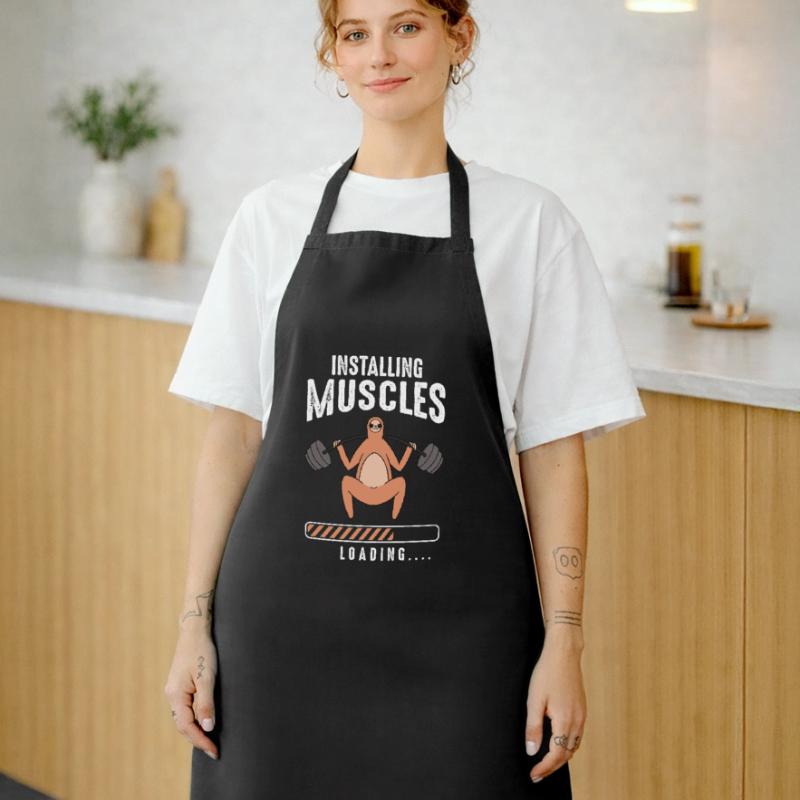 Installing Muscles Loading Kochschürze