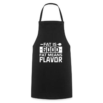 Chef Quote Gift Funny Chef - Cooking Apron - black - Front - AI Model Male 185 dark (185cm)