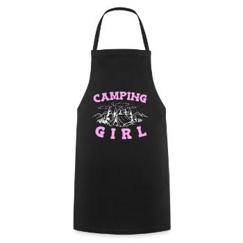 Camping Camping Motorhome - Cooking Apron - black - Front - AI Model Male 185 dark (185cm)