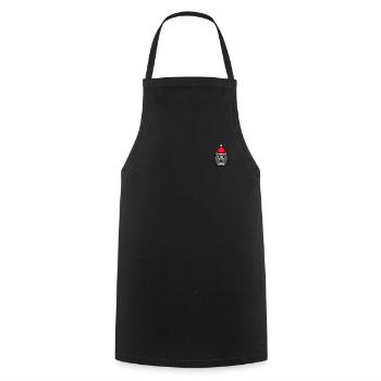 Gorilla Pixelated Christmas - Funny Gorilla - Cooking Apron - black - Front - AI Model Male 185 dark (185cm)