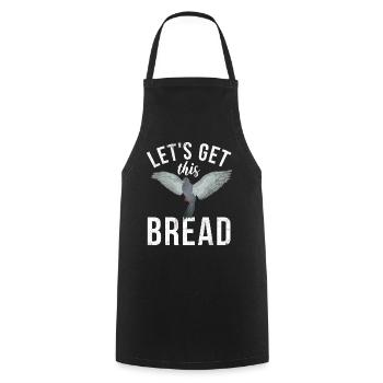 Funny Pigeon Fancier & Pigeons Whisperer Carrier Pigeon - Cooking Apron - black - Front - AI Model Male 185 dark (185cm)