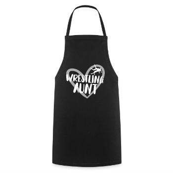 Lutte - Tablier de cuisine - noir - Devant - AI Model Male 185 dark (185cm)