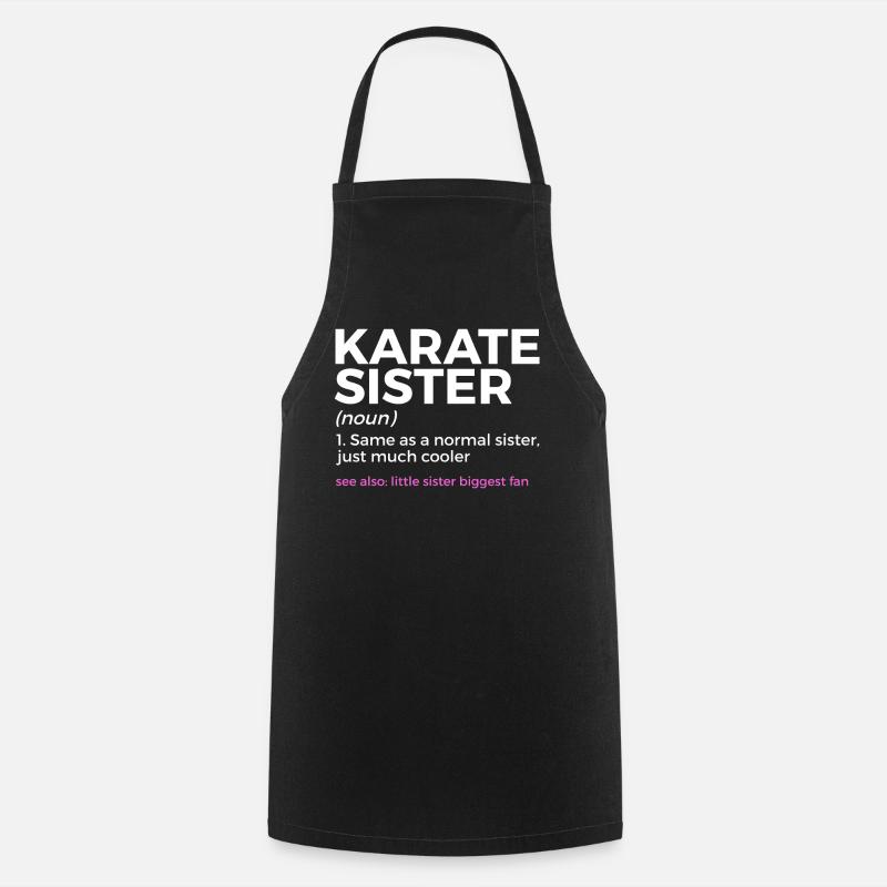 Karate - Cooking Apron - black