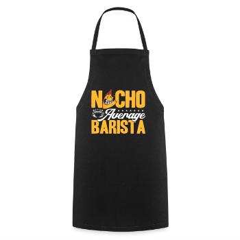 Barista Gift Idea Coffee Lover Coffee Brewing - Cooking Apron - black - Front - AI Model Male 185 dark (185cm)