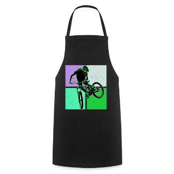 Unbenanntes Projekt 74 - Cooking Apron - black - Front - AI Model Male 185 dark (185cm)
