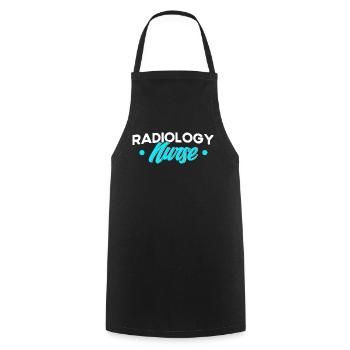 Radiology Radiologist Radiology Technician - Cooking Apron - black - Front - AI Model Male 185 dark (185cm)