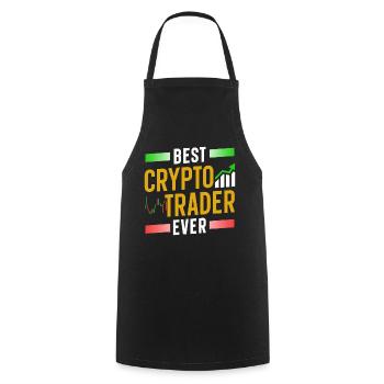 Bester Krypto Trader Aller Zeiten Crypto Traden - Kochschürze - Schwarz - Vorne - AI Model Male 185 dark (185cm)