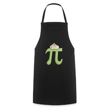 Key Lime Pi - Funny Math Teacher for Pi Day - Cooking Apron - black - Front - AI Model Male 185 dark (185cm)