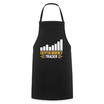 Crypto-Trader Crypto Trader Crypto - Tablier de cuisine - noir - Devant - AI Model Male 185 dark (185cm)
