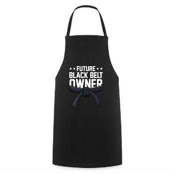 Future Black Belt Holder Black Belt - Cooking Apron - black - Front - AI Model Male 185 dark (185cm)
