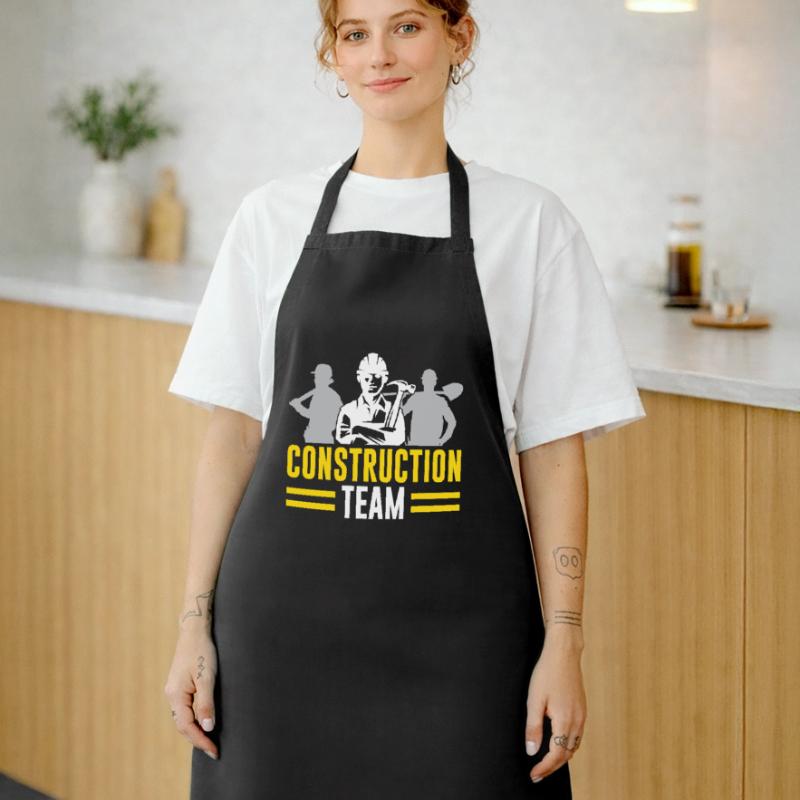 Construction Team Construction Site Teamwork Construction Workers Cooking Apron