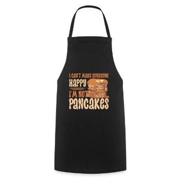 Pfannkuchen Food Lover Best Pancake Maker - Kochschürze - Schwarz - Vorne - AI Model Male 185 dark (185cm)