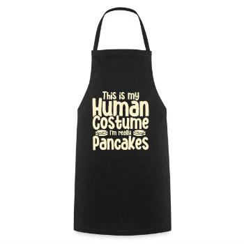 Pfannkuchen Food Lover Best Pancake Maker - Kochschürze - Schwarz - Vorne - AI Model Male 185 dark (185cm)