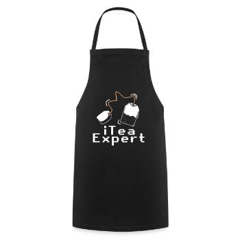 Itea Expert Computer Software Programmer - Cooking Apron - black - Front - AI Model Male 185 dark (185cm)